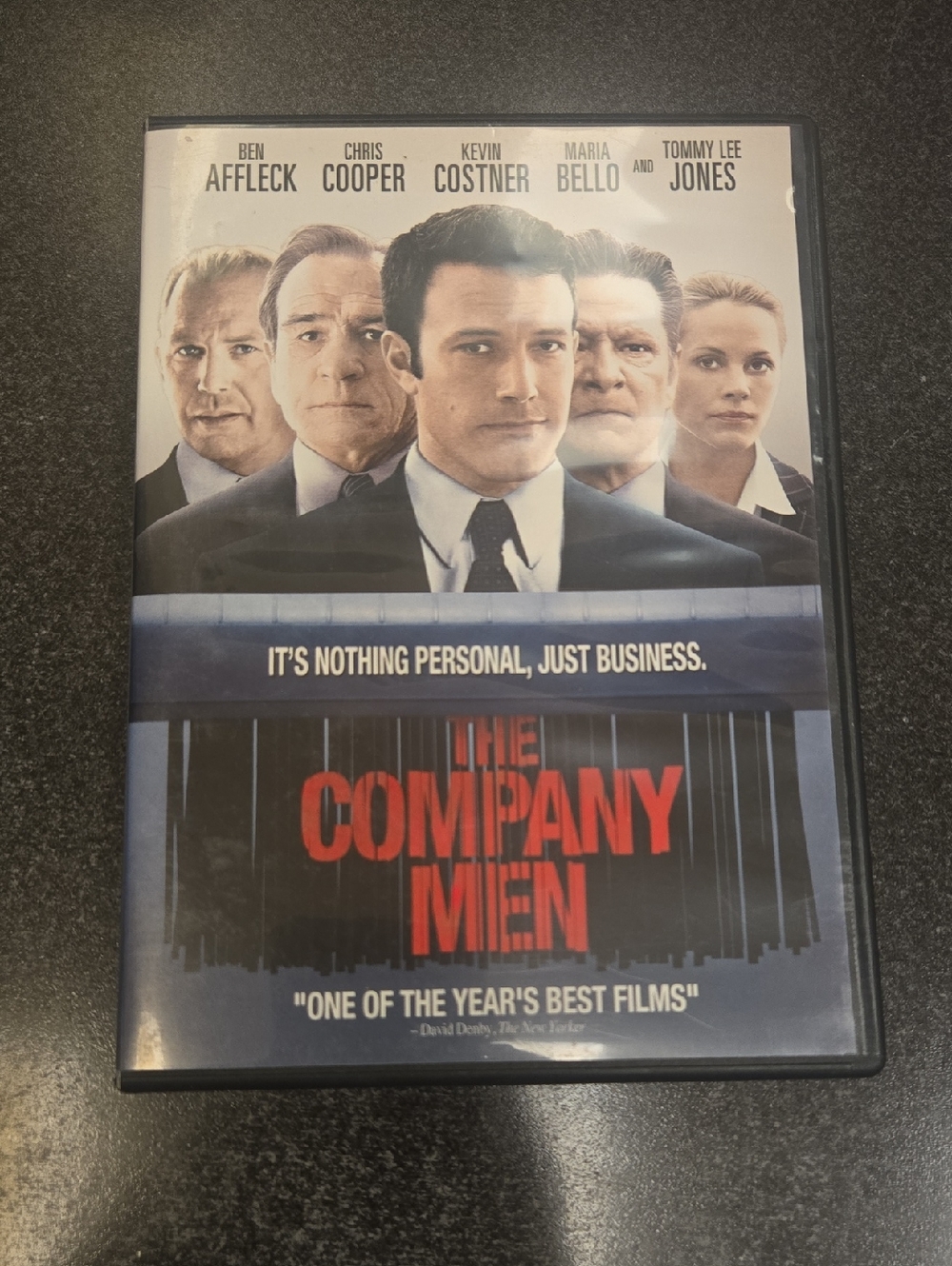 The Company Men DVD - Red & Blue Cover